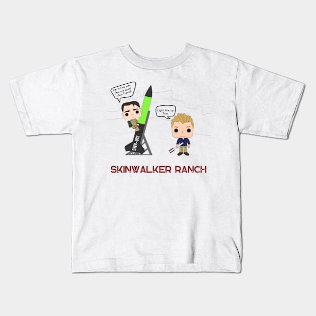 Rocket Eric and Travis Kids T-Shirt by TeawithAlice